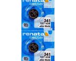 Renata 341 SR714SW Batteries - 1.55V Silver Oxide 341 Watch Battery (10 ... - £4.68 GBP+