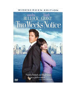 Two Weeks Notice (DVD, 2003, Widescreen) Sandra Bullock Hugh Grant - $7.43
