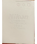 Genuine Nikon EN-EL8 3.7V 730mAh Li-Ion Battery for Coolpix S50, S50c, S51 - £8.25 GBP