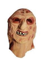 Vintage Freddy Krueger Nightmare on Elm Street Halloween Mask Full Head Latex - £38.34 GBP