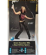 Britney Spears GOT MILK  Promo Double Sided Poster from 2000 - £8.96 GBP