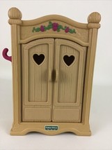 Briarberry Bear Collection Wardrobe Closet Armoire Vintage 1998 Fisher Price Toy - £13.27 GBP