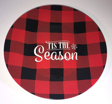 Santa’s Cookies/Snack/Dessert/Appetizer Plate 8” “Tis The Season”NEW-SHI... - $16.73