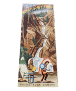 Visit Seven Falls Brochure Fold Out South Cheyenne Canon Colorado Spring... - $13.47