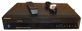 Samsung DVD Recorder VCR Combo One Button Vhs to Dvd Copying with Remote and Cab - £359.69 GBP