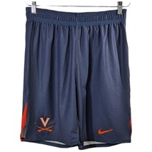 Virginia Cavaliers Nike Athletic Shorts Mens Large Navy Orange New - £20.84 GBP