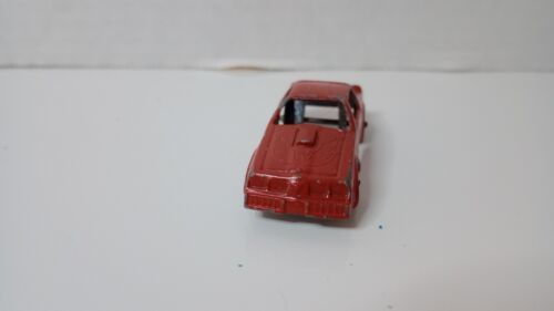 ANTIQUE Vintage heavy metal TOOTSIE TOY Made in USA red Pontiac Firebird - $3.79