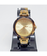 Anne Klein Watch Women 34mm Beige Brown Faux Tortoise New Battery - $24.95