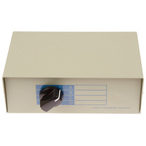 Micro Connectors 4-Port RJ45 Manual Switch Box - $19.99