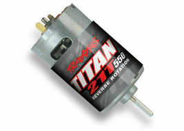 Traxxas Part 3975R Motor Titan Reverse Ro 550 21-turns 14 volts E-Maxx Revo New - £29.24 GBP