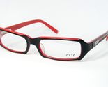 Exte Ex 208 03 Gafas De Sol Marco Negro/Rojo Ex20803 54-17-130mm Italia - $85.54