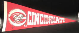 VTG 1969 Cincinnati Reds Redlegs Cincy Vintage Pennant Ohio MLB Baseball 12x29 - £51.25 GBP
