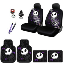 For Jeep 11 Pc Jack Skellington Nightmare Before Christmas Car Seat Cover Set - £100.00 GBP
