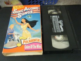 Disneys Sing Along Songs - Pocahontas: Colors of the Wind (VHS, 1995) - £4.89 GBP