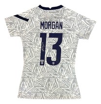 Alex Morgan Signed 2021/22 Nike USA Women&#39;s Pre-Match Medium Soccer Jers... - £190.02 GBP