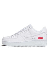Nike x Supreme Air Force 1 Low 'Box Logo - White' CU9225-100 - $260.00