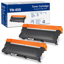 2Pcs Tn450 Laser Toner For Brother Tn420 Hl-2270Dw 2240 Mfc-7360N 7860Dw... - $37.99