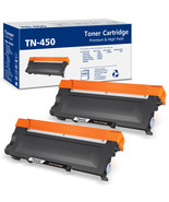 2Pcs Tn450 Laser Toner For Brother Tn420 Hl-2270Dw 2240 Mfc-7360N 7860Dw... - £29.88 GBP