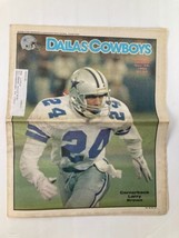 Dallas Cowboys Weekly Newspaper November 28 1992 Vol 18 #24 Larry Brown - $13.25