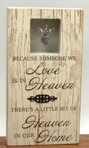 Heaven In Our Home Plaque - £42.35 GBP