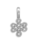 Sterling Silver Celtic Design Charm - $23.98