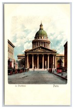 Le Pantheon Street View Paris France UNP UDB Postcard C19 - £2.32 GBP