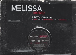 Melissa Jimenez Untouchable Limited Edition 2007 Promo Vinyl LP - $7.87