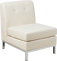 Wall Street Armless Chair By Osp Home Furnishings. - £226.71 GBP