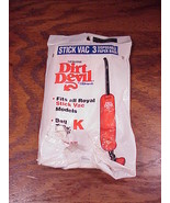 Pack of 2 Disposable Vacuum Cleaner Bags for the Royal Dirt Devil Deluxe... - £5.86 GBP
