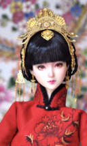 1:6 Chinese Doll Headwear Only for 1/6 Scale Doll / Art / Decoration - $62.53 CAD