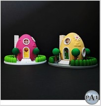 Miniature Fairy House Magical Dwelling DIY Plastic Unassembled Build Kit Set - £33.51 GBP