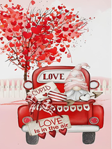 NAIMOER Valentine Diamond Painting Kits for Adults, Gnome in Truck Diamond Paint - £12.07 GBP
