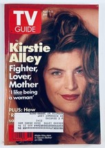 TV Guide Magazine April 9 1994 Kirstie Alley Fighter, Lover, Mother NY Metro Ed. - £7.10 GBP