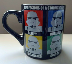 Star Wars Expressions of a Stormtrooper Coffee Tea Mug Cup 14 Ounces Luc... - $9.71