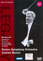 Charles Munch: Beethoven Symphonies 4 And 5 (Boston Symph.Orch.) DVD (2011) Pre- - £38.66 GBP