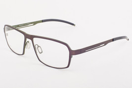 Orgreen ZEPPELIN 222 Matte Brown / Matte Army Green Titanium Eyeglasses ... - $217.55