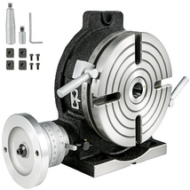 VEVOR Rotary Table, Horizontal Vertical, 8Inch, HV8 Precision 3MT Vernier - $199.99