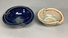 Set Of 2 - Celtic Clays Studio Art Pottery Handmade Bowls - Ireland - €17,02 EUR