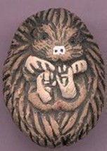 Ceramic Hedgehog Bead - £4.00 GBP