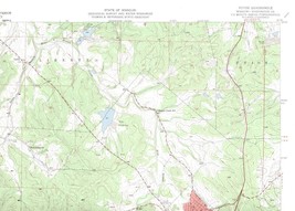 Potosi Quadrangle Missouri 1958 USGS Topo Map 7.5 Minute Topographic - £19.15 GBP