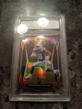 2020 Panini Select - Premier Level Purple Prizm Die-Cut #153 Jonathan Taylor - $31.00