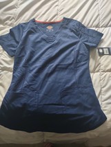 Dickies Nursing Shirt Blue Scrubs XS - £23.21 GBP