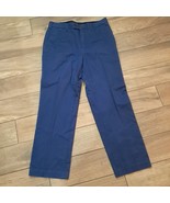Charles Tyrwhitt Pants Mens sz 34x30 Navy Blue cotton chinos dress trousers - $842.47 MXN