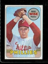 Vintage 1969 TOPPS Baseball Trading Card #188 RICK WISE Philadelphia Phillies - £6.61 GBP