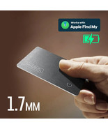 Wireless charger charging tracking card wallet GPS locator smart mini ta... - €32,62 EUR