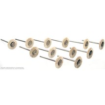  Buffing Polishing Bristle Wheel Brushes For Rotary Tools Kit 144 Pcs - £32.90 GBP