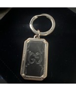 GUCCI Keychain Guccissima Leather Black/Silver - $1,684.75 MXN