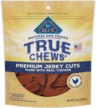 Premium True Chews Blue Buffalo Jerky Cuts - Real Chicken, 100% Natural &amp; Made i - £35.26 GBP