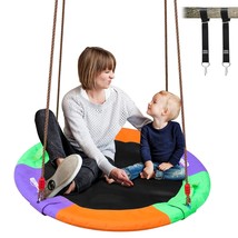 Saucer Tree Swing With 2 Pcs Hanging Straps And Hooks, 900D Oxford Water... - $49.99