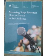 Great Course Mastering Stage Presence How to Present To Audience Transcr... - $14.96 CAD